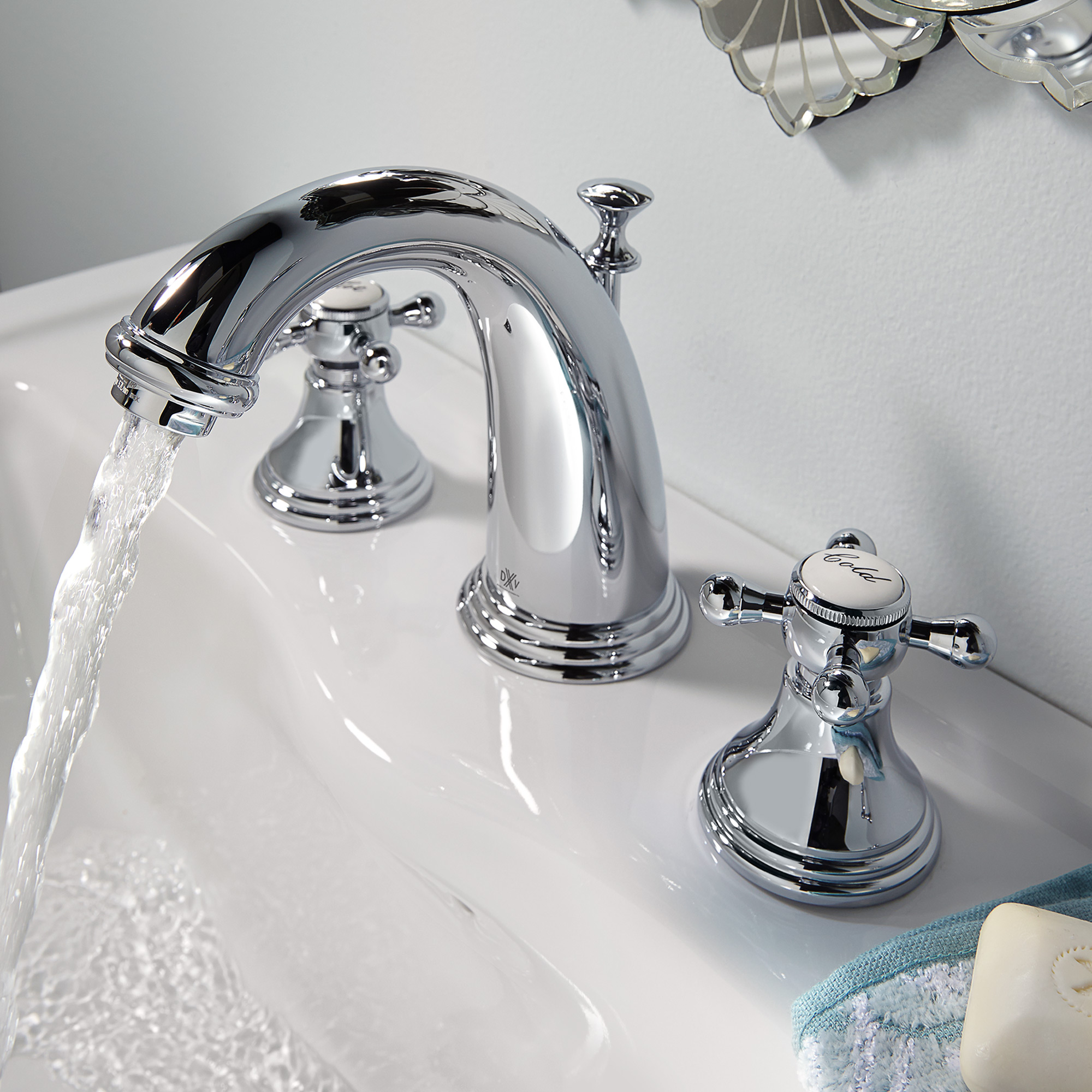 Ashbee™ 2-Handle Widespread Bathroom Faucet with Cross Handles